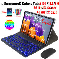 jianzhifen คีย์บอร์ดสำหรับ Samsung Galaxy Tab S7 11 S8 11.0 S6 Lite 2022 S5E A8 10.5 A7 10.4 A7 Lite 8.7 10.1 10.5 8.0ฝาครอบ