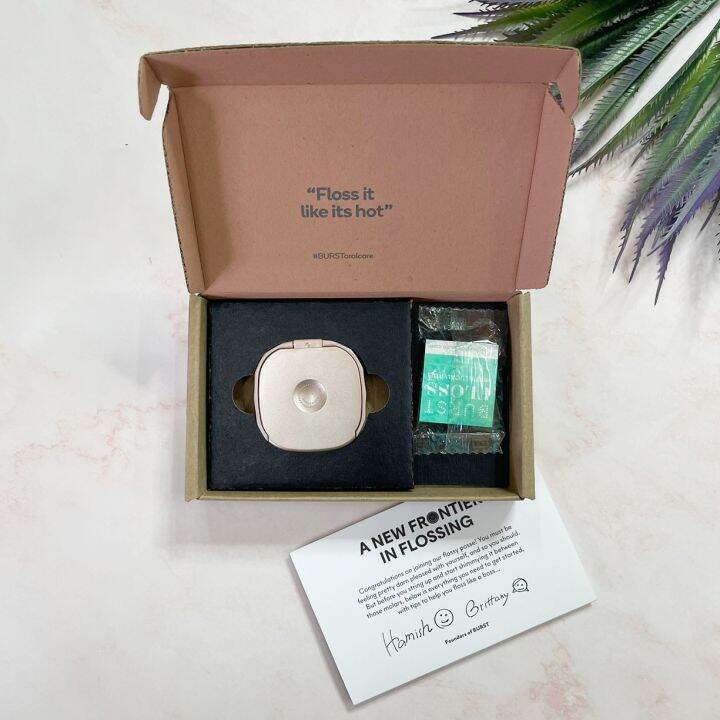 ไหมขัดฟันชาร์โคล กลิ่นมิ้นยูคาลิปตัส Refillable Dental Floss Set with