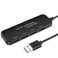 High Quality Docking Station and USB Hub 4-in-1 with 2.0 4-Port Multiport Adapter USB Hubs