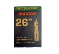 ยางใน MAXXIS รุ่น Welter Weight ขนาด 26 นิ้ว จุ๊ปเล็ก และ จุ๊ปใหญ่