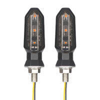 2Pcs รถจักรยานยนต์ LED ไฟสัญญาณ12V Mini Direction Indicator Light Waterproof LED ไฟเลี้ยวสำหรับ Motorcyle Accessories