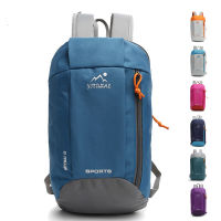 ANew Dazzle Color Light Backpack Backpack Small Male And Female Leisure Sports Bag Printing Student Bag Travel BackpackM.กระเป๋า