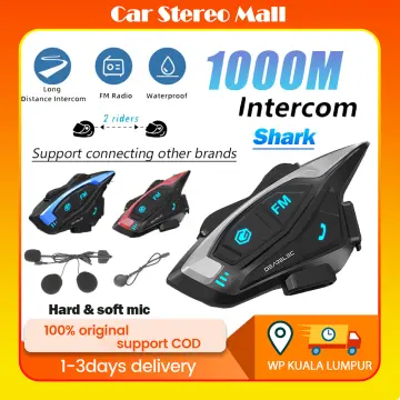 1000m motorcycle bluetooth intercom/bt interphone bluetooth