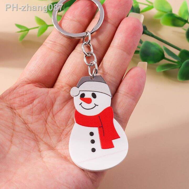 cute-christmas-keychains-christmas-tree-snowman-deer-socks-keyrings-festival-gifts-for-women-men-car-key-handbag-key-chains