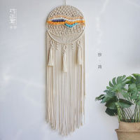 Art Tassel Tapestry Bohemian Cotton Woven Wall Hangings 3d Tapestry Dream Catcher Tapiz Pared a Wall Decoration DE50GT