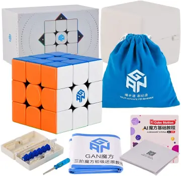  GAN Pyraminx 36 Magnets, Speed Magnetic Pyramid Puzzle  Stickerless Triangle Cube (Standard) : Toys & Games