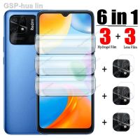 ☽Protetor De Lente Tela Para Xiaomi 6 Em 1 Plus K50 K40 Jogos K60 Pro Filme Hidrogel 12C 10 9T 9C 9A 10A 10C