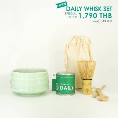 Daily Whisk Set (Bamboo Tools + Chawan)