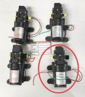 0 มอเตอร์ปั้มพ่นยา 12VDC #รุ่น 2203-2  (ออกเกลียว) ฟรี..สวิทซ์ปรับคุมแรงดัน {ทางน้ำเข้า-หางปลา(สวม) / ทางน้ำออก-เกลียว} 5.5บาร์ 80PSI 2.2แอมป์