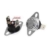 1Pcs KSD301/KSD303 Manual reset Thermostat Normally closed (NC) Temperature switch Temperature control