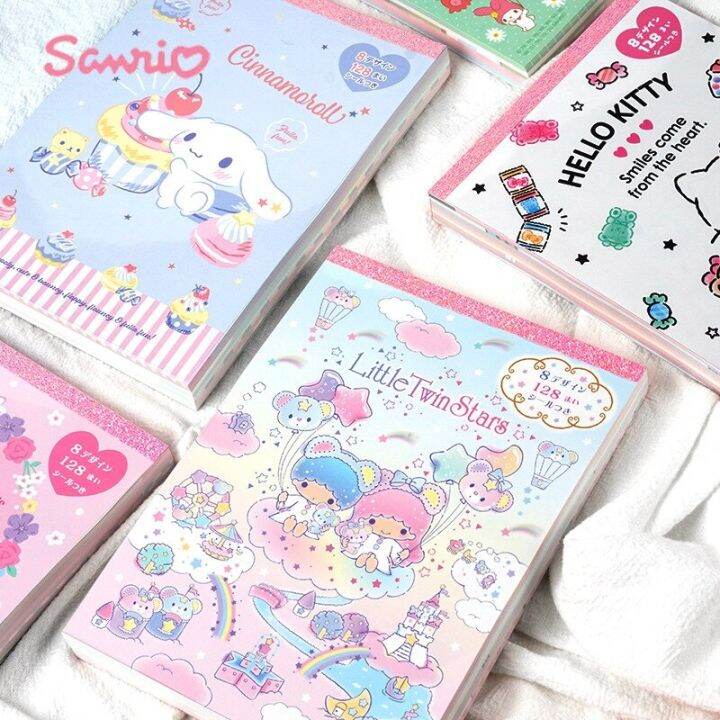 Cartoon Sanrio Kuromi Cinnamoroll Memo Book Kawaii Anime My Melody ...