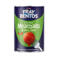 Import Foods? Fray Bentos Chicken Meatballs in Chilli Sauce 380ml เฟร เบนโทส ชิคเก้นมีทบอลอินชิลลี่ซอส 380มิลลิลิตร