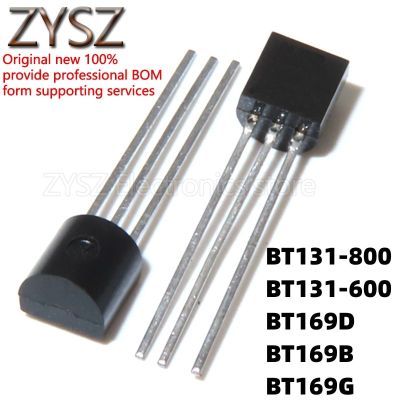 1PCS BT131-800 BT169D BT131-600 BT169B BT169G in-line TO92 Electronic components