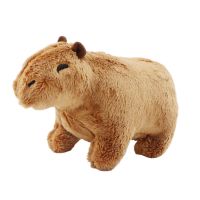 18ซม.จำลองCapybaraตุ๊กตาสัตว์ตุ๊กตาของเล่นFluffy Capybaraตุ๊กตาของเล่นเด็กวันเกิดคริสต์มาสของขวัญของเล่นHome Room Decor-Wefdger