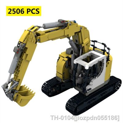 ๑✐ jiozpdn055186 função rc escavadeira cidade construção carro educacional diy modelo tijolos MOC-10394 blocos de brinquedos para crianças presentes