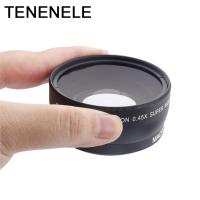 Camera Lens 0.45X 55 58 62 67 72MM Wide Angle Lens with Macro HD Optics Lenses For Canon Nikon Sony Fuji Camera Lens Accessories