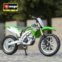 Urago 1:18คาวาซากิ KX 450F ยานพาหนะหล่อตายของเล่นแบบจำลองรถมอเตอร์ไซค์สะสม