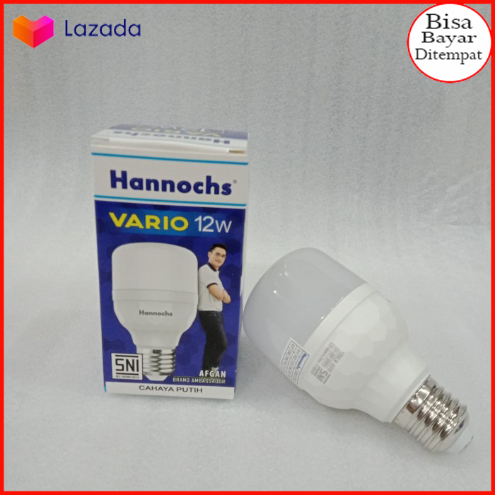 Hannochs Lampu LED Vario 12 Watt Cahaya Putih | Lazada Indonesia