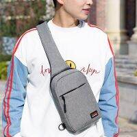 DINGXINYIZU Mens external USB charging and headphone hole canvas backpack