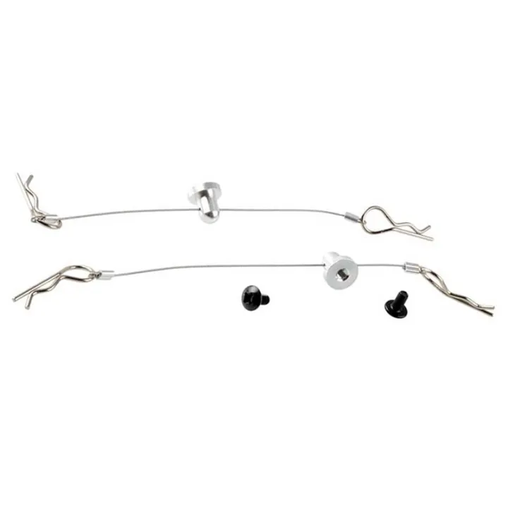 2Pcs AntiLost Body Shell Wire Clip Pin with Screw Retainer for Traxxas