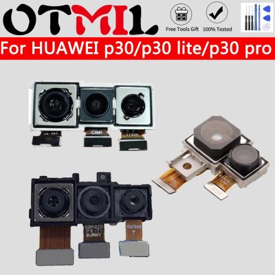 สำหรับ Huawei P30 P30 Lite P30 Pro กล้องมองหลังโมดูลกล้องหลังอะไหล่ทดแทนสายแบนที่ยืดหยุ่นได้