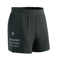 Compressport กางเกงวิ่ง สายถนน สายเทรล Performance Short - Black Edition 2023 สีดำ