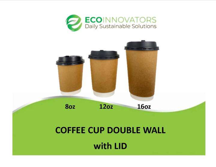 Disposable Paper Cup 8 oz 25S - 25 pcs.