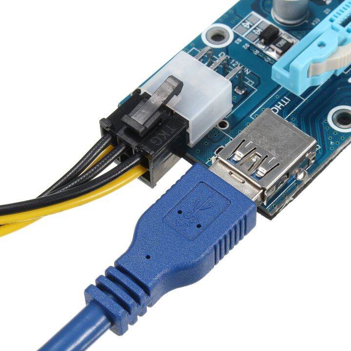 pci-e-riser-pci-e-1x-ด่วนที่จะ16x-สำหรับ3-0ไปยังเหมืองพลังงาน-riser-sata-6pin-สายเคเบิลการ์ด-btc-60ยูเอสบีซม-pci-e-bitcoin