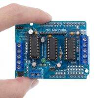 L293D มอเตอร์ควบคุมโล่มอเตอร์ไดรฟ์บอร์ดขยายสําหรับ Arduino มอเตอร์โล่