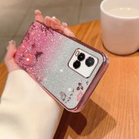 เคสโทรศัพท์สำหรับ Vivo Y21 Y21s Y21T Y21S Y21a Y21e Y33S Y33T เคสซิลิโคนธรรมดาเคส TPU ใสดาวแวววาวแวววาวฝาหลังโปร่งใสกันกระแทก