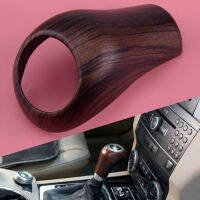 CITALL Pine Wood Grain ABS Pine Wood Grain เกียร์ Shift Knob Head Cover Fit สำหรับ Benz C CLASS W203 W204 S204 E CLASS W211 W212