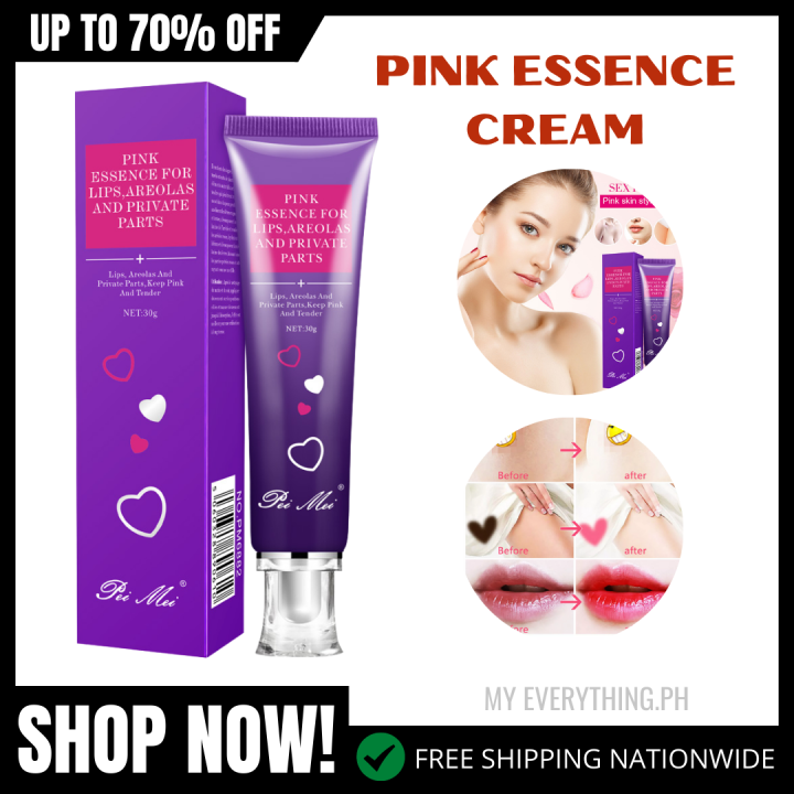 NEW!! Pink Essence Whitening Cream for Lip Areolas and Private Parts ...