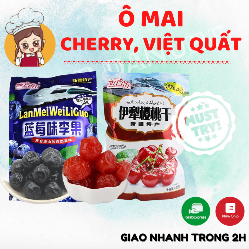 Với thành phần chính là quả cherry tươi ngon, ô mai cherry là một trong những món đặc sản ẩm thực nổi tiếng của Việt Nam. Hãy cùng xem hình ảnh để hòa mình vào không khí đặc trưng của món ăn đường phố này, với vị chua ngọt kết hợp với hương vị mùi thơm của hoa quả.