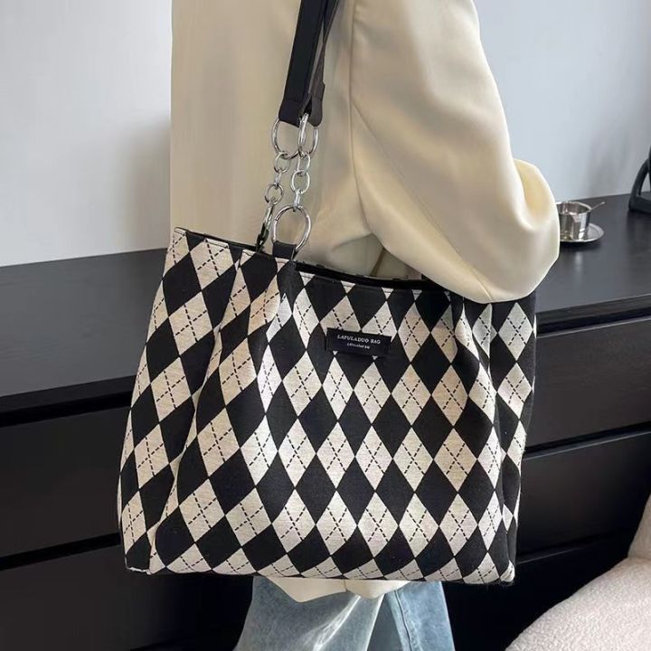 กระเป๋าความจุขนาดใหญ่สำหรับผู้หญิง-2023-ใหม่ร้อยชิ้นออกแบบผ้าใบชายหนุ่มเกาหลีกระเป๋าสะพายขนาดเล็กกระเป๋าสะพาย
