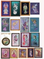 【hot】﹍❃▥  bf 1 styles cross stitch kits fairy fabric 18ct 14ct 11ct 22CT 25CT embroidery thread craft set