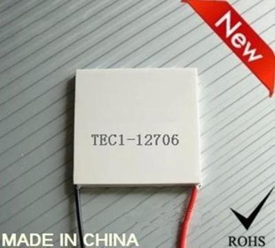 5Pcs Tec1-12706ฮีทซิงค์เครื่องทำความเย็นเทอร์โมอิเล็กทริคแผ่น Peltier โมดูล12V 60W Te220