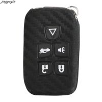 Fkam jingzwiin 30pcs REMOTE Car Key ซิลิโคนคาร์บอนสำหรับ LAND ROVER DISCOVERY 4 5 Freelander Range Rover Evoque velar 5btns lamcii