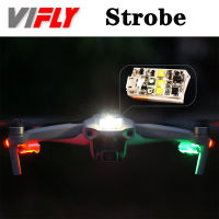 Viffly ไฟแฟลชรถยนต์ไฟป้องกันการชนสำหรับ FAA Night Flying Fits DJI Mavic Mini 2 Air 2S Phantom Inspire