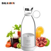 ❂ Orange Juice Maker Machine Portable Juicer Blender with 4 Blades Multifunction Juicing Machine USB Rechargable Fruit Processor