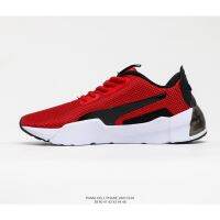 PM CELL Phase mens and womens translucent cushioning breathable running shoes red black