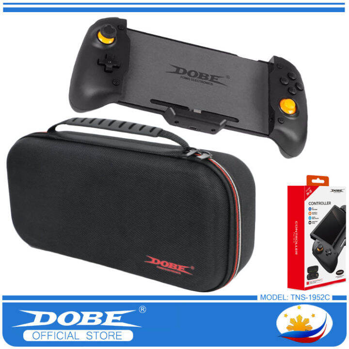 Dobe Dual Motor Gamepad Controller with Hard Case and Card Storage for ...