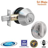 MAJU St Guchi SGDB D 261 SS ทรัมเทิร์นคีย์เดียวล็อกประตูแบบตะขอแยก SUS304 SIRIM Kunci Tombol Pintu Kualiti