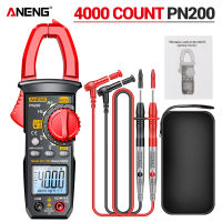 ANENG PN200ดิจิตอลหนีบมิเตอร์ Dc/ac 600A ปัจจุบัน4000นับมัลติมิเตอร์แอมมิเตอร์ทดสอบแรงดันไฟฟ้ารถเฮิร์ตความจุ NCV โอห์มทดสอบ