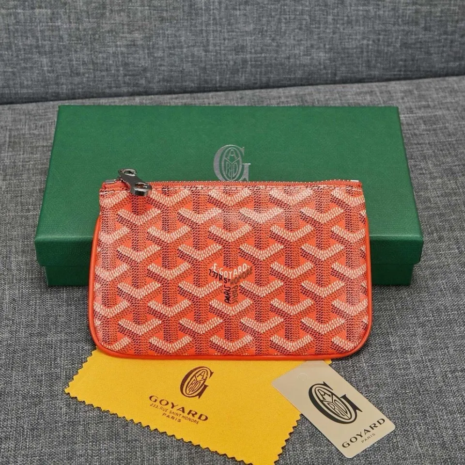 Goyard Mens Clutches, Red