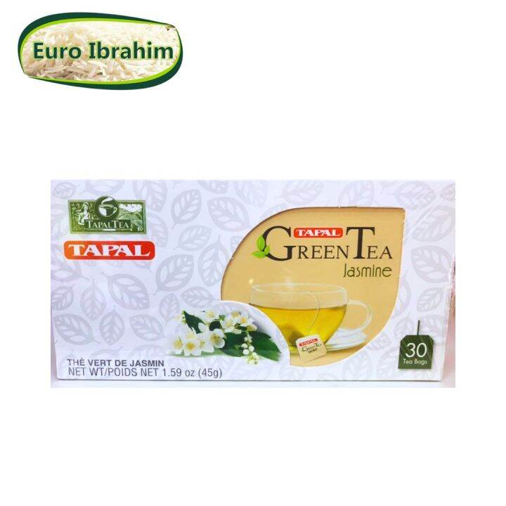 Tapal Green Tea Jasmine Teabag 45g Lazada