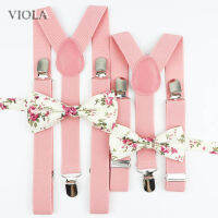 Beautiful Suspender Floral Bowtie Sets 100Cotton Butterfly Men Women Boy Girl Kids Party Wedding Casual Daily Y-Back ce Belt