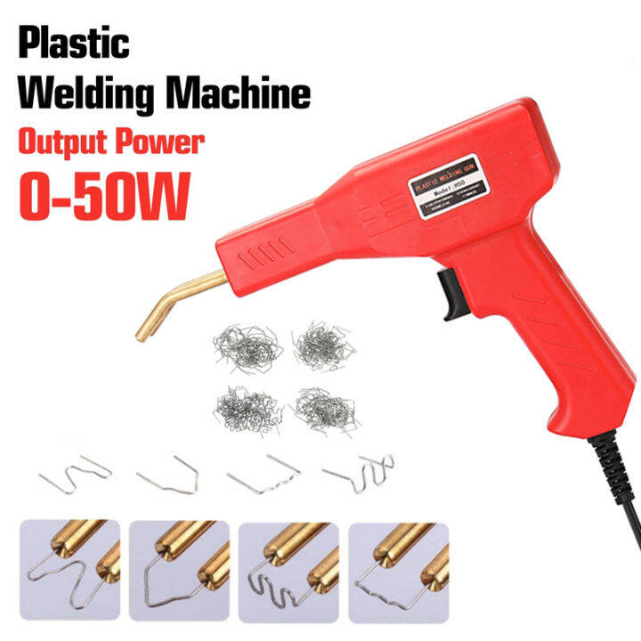 V V Hot Stapler Plastic Welding Bumper Repair Kit Soldering Iron