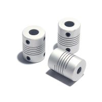 5x8 Aluminium CNC Motor Jaw Shaft Coupler 5mm To 8mm Flexible Coupling OD 19x25mm Dropshipping 3/4/5/6/6.35/7/8/10mm