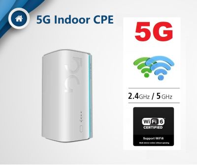 5G CPE PRO 2 เราเตอร์ใส่ซิม รองรับ 5G 4G 3G AIS,DTAC,TRUE,NT, Indoor and Outdoor WiFi-6 Intelligent Wireless Access router