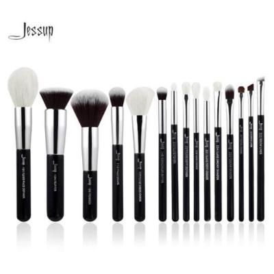 Jessup Individual Brush Set T180-15PCS Black Silver/เซ็ตแปรงแต่งหน้า 15ชิ้น